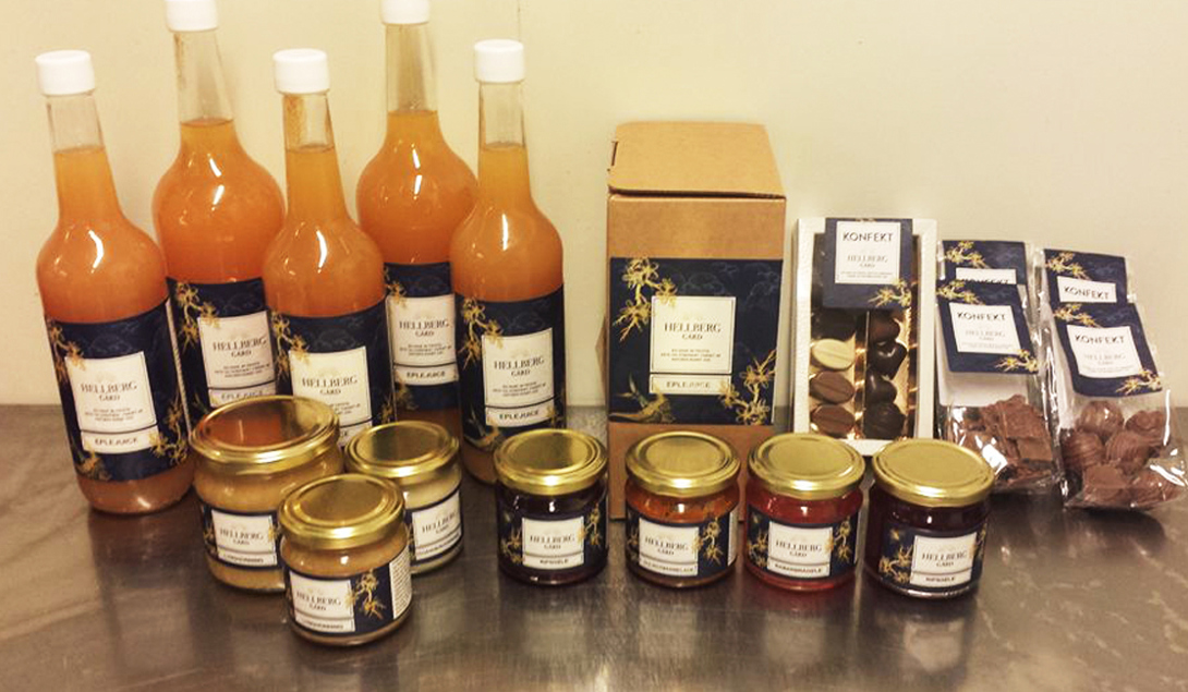 Produkter fra Hellberg Gård 